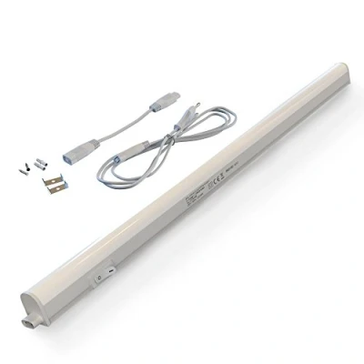 Afbeelding van Briloner Leuchten Led onderbouwlamp, 57,3 cm, 8 W, 800 lumen, keukenlamp, kastkastkastverlichting, keukenonderbouwlamp, lichtbalk, wit.
