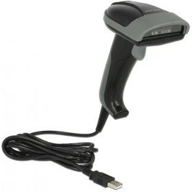 Afbeelding van Delock USB Barcodescanner 1D met aansluitkabel lijnscanner