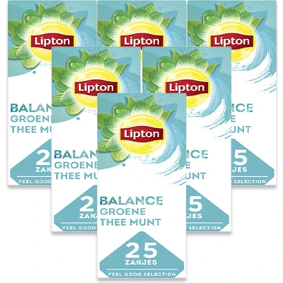 Afbeelding van Lipton Green Tea 6x25stuks