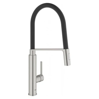 Afbeelding van GROHE QuickFix Feel keukenmengkraan met hoge uitloop