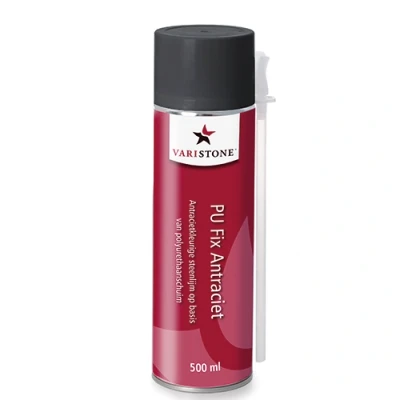 Afbeelding van Varistone PU Fix Antraciet (500 Ml) Eén component polyurethaanschuim