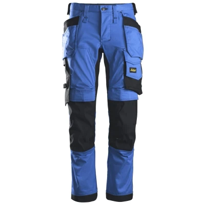 Afbeelding van Snicker 6241 AllroundWork Stretch Werkbroek met Holsterpockets Blauw 096
