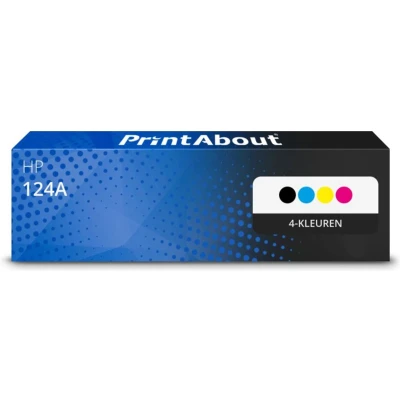Afbeelding van Huismerk HP 124A (Q6000A) Toner 4 kleuren Voordeelbundel