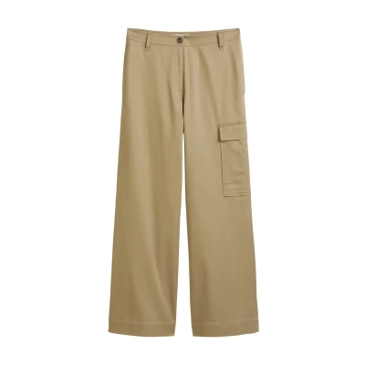 Afbeelding van Marc O&#039;Polo Weite Broek, Dames, Maat: 34, Summer sand