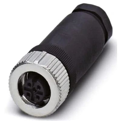 Afbeelding van Phoenix Contact 1543045 Sensor/actuator connector, niet geassembleerd M12 Aantal polen: 5 Bus, recht 1 stuk(s)