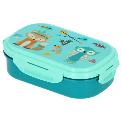 Afbeelding van Lunchbox met bestek Animals 8435507864022