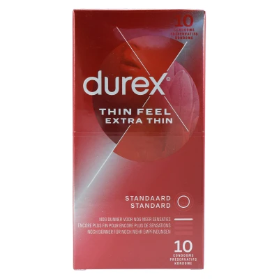 Afbeelding van Durex Condoom Thin Feel Extra 10ST