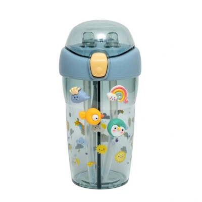 Afbeelding van Petit Monkey dubbele drinkfles Sparkling Sky