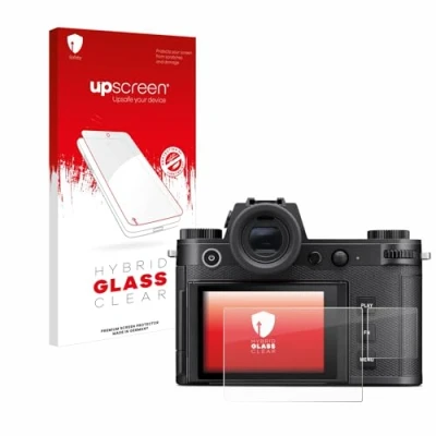 Afbeelding van upscreen Beschermfolie Screen Protector voor Leica SL3 (Display + Schouderdisplay) Beschermglas 9H Hardheid, Antikras, Anti Vingerafdruk