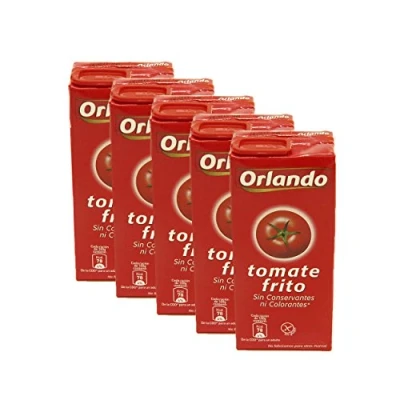 Afbeelding van 5 stuks Tomaat Frito Orlando 350g Tomatensaus vegetarisch