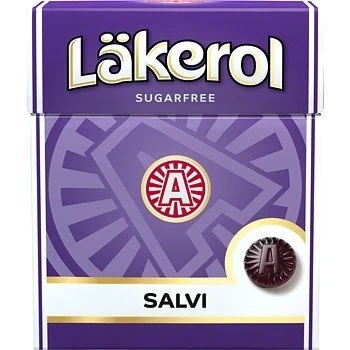 Afbeelding van Cloetta Lakerol Salvi pastilles 48 dozen of 25g