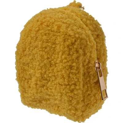 Afbeelding van Juleeze Sleutelhanger klein tasje Bruin Pluche