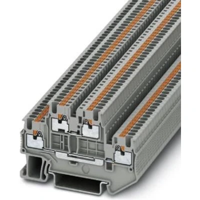 Afbeelding van Phoenix Contact PTTB 1,5/S 3208511 Klem 2 etages Aantal polen: 4 0.14 mm² 1.5 Grijs 50 stuk(s)