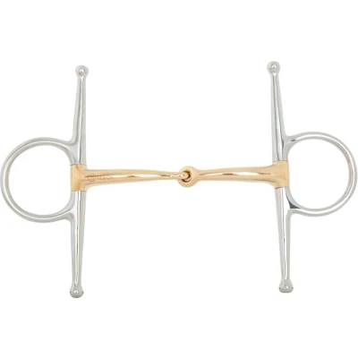 Afbeelding van BR Enkel gebroken kneveltrens Soft Contact 14 mm scharen 165 12,5 Goud
