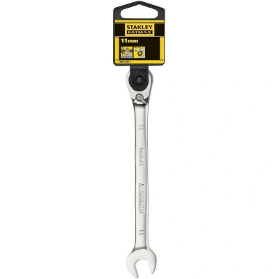 Afbeelding van Stanley handgereedschap FATMAX Omkeerbare Ringsteeksleutel met ratel 11mm FMMT13084 0