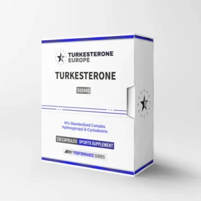 Afbeelding van 5 Pack Turkesterone 10% Complex met Hydroxypropyl β Cyclodextrine 300 Capsules (600mg)