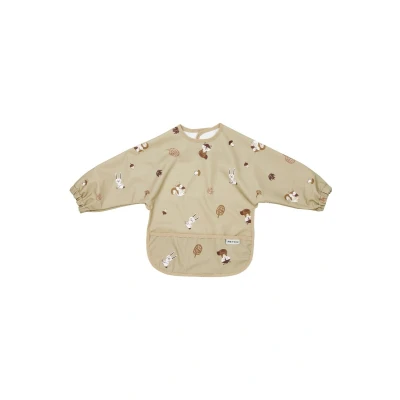 Afbeelding van Meyco Slabber Met Mouw Forest Animal Sand