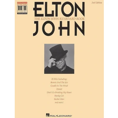 Afbeelding van The elton john keyboard book piano, voix, guitare