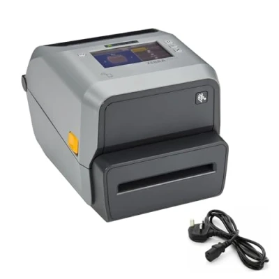 Afbeelding van Zebra ZD621 Thermische Transfer Label Printer 300 x DPI Bedraad &amp; Draadloos (300 dpi), Labelprinter, Grijs
