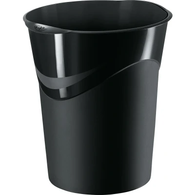 Afbeelding van CEP GreenSpirit papiermand, 14 l, zwart papiermand