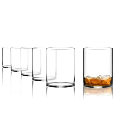 Afbeelding van Stölzle Lausitz Whiskyglazen D.O.F. set van 6 moderne whiskyglazen, 520 ml, elegante hoogwaardig kristalglas, vaatwasmachinebestendig