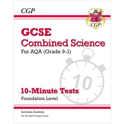 Afbeelding van GCSE Combined Science: AQA 10 Minute Tests Foundation (includes answers)