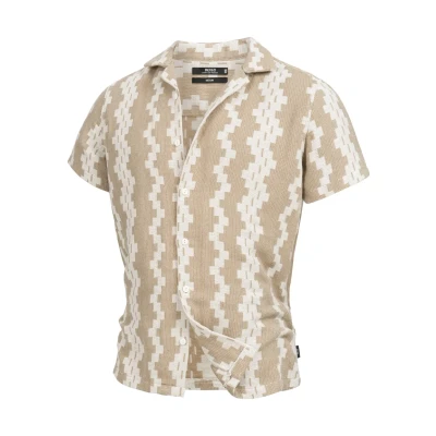 Afbeelding van Indicode Jeans Kurzarm Cosby Overhemd, Heren, Maat: Small, White