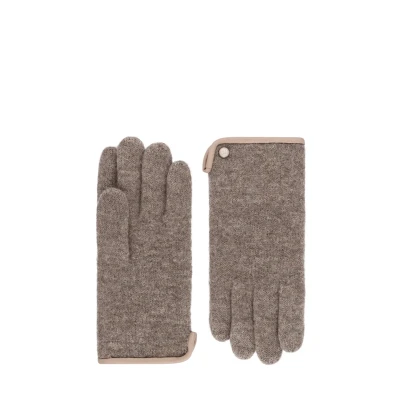 Afbeelding van Roeckl Vingerhandschoenen taupe