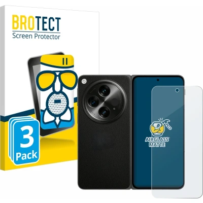 Afbeelding van BROTECT Screenprotector voor OnePlus Open Folie Beschermfolie Beschermglas matte (3 Stuks)