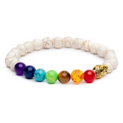 Afbeelding van 7 Chakra Armband Howliet Boeddha Kalmering