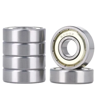Afbeelding van XiKe 6 Stuks 6000ZZ Kogellager 10x26x8mm Chroomstaal en Dubbele metalen afdichting 6000Z Groefkogellagers