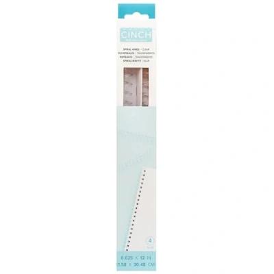 Afbeelding van We R Memory Keepers Cinch Bindring Transparant 4 stuks