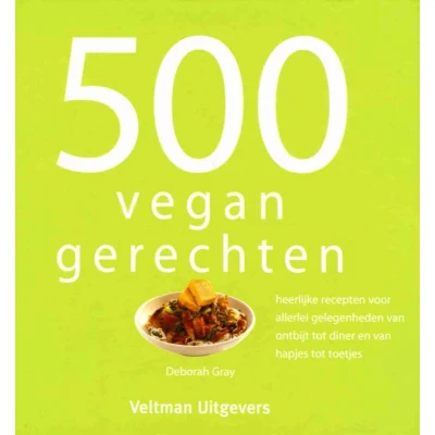 Afbeelding van 500 Vegangerechten (ISBN:9789048314461)