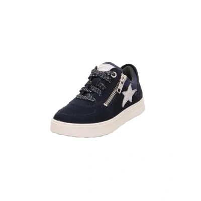 Afbeelding van Superfit Meisjes Stella Sneakers, Blauw Zilver 8020, 40 EU