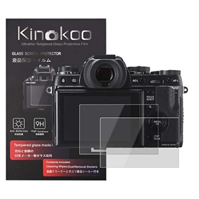 Afbeelding van kinokoo Gehard Glasfilm voor fuji X T1/X T2 Kristalheldere Film FUJIFILM XT1 XT2 Schermbeschermer Bubble vrij/antikras (2 stuks)
