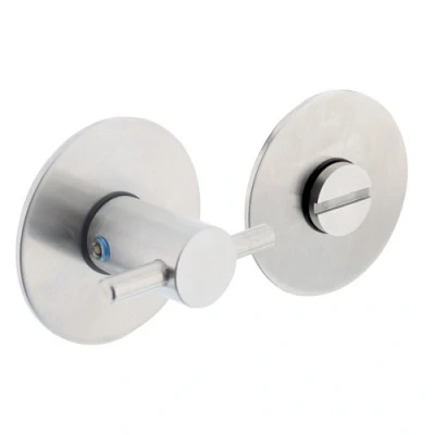 Afbeelding van WC slot 55x2mm zelfklevend geborsteld RVS