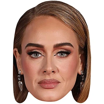 Afbeelding van Adele (Make up) Masker van beroemdheden