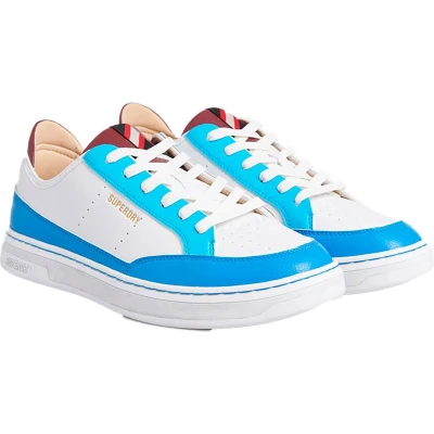 Afbeelding van Superdry Vegan Lux Low Sneakers Wit,Blauw EU 41 Man