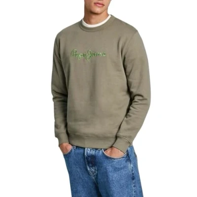 Afbeelding van Pepe Jeans NEW JOE CREW Sweater, Heren, Maat: Small, Safari green