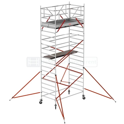 Afbeelding van Altrex rolsteiger RS TOWER 52 Traditioneel 1,35x1,85 WH 7,20m Hout