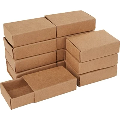 Afbeelding van VBS Kraftpapier luciferdozen, 12 stuks