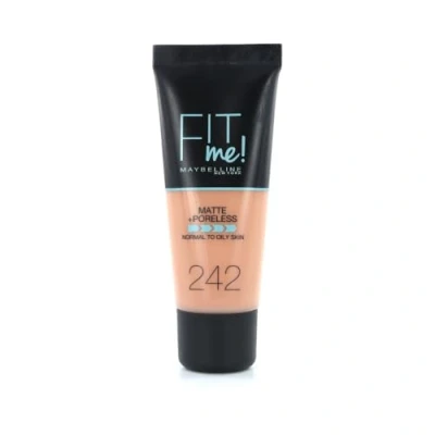 Afbeelding van Maybelline Fit Me Matte + Poreless Foundation 242 Light Honey