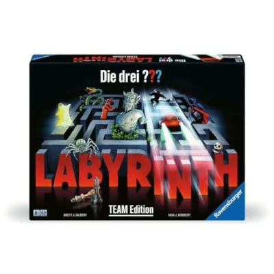 Afbeelding van Ravensburger 22685 Die drei ??? Labyrinth Team Edition kooperative Variante des Spieleklassikers für 2 4 Personen ab 8 Jahren mit Justus Jonas, Peter Shaw und Bob Andrews
