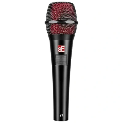 Afbeelding van SE Electronics V7 PTT Push to Talk dynamische handheld talkback microfoon