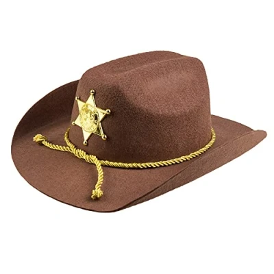 Afbeelding van Boland 04388 10117535 hoed Sheriff, heren, één maat