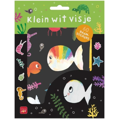 Afbeelding van Klein wit visje raamstickers