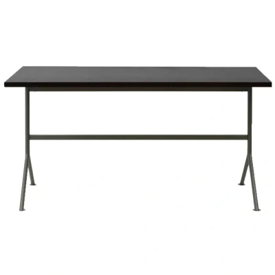 Afbeelding van Normann Copenhagen Kip Bureau Grey 150x80 Dark Brown