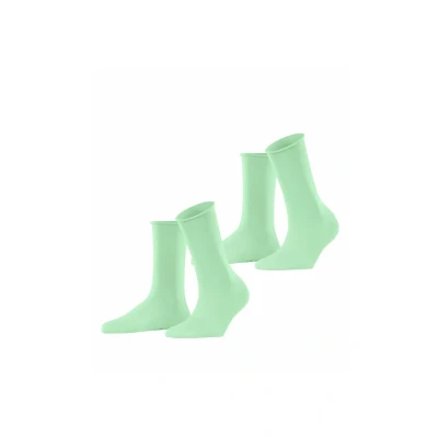Afbeelding van Esprit 2 PACK Feinste Unifarben Rollrand Sokken After eight, Dames, Maat: 39 42, eight