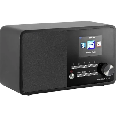 Afbeelding van Imperial i110 Wi Fi internetradio met mediaspeler Zwart 22 321 00
