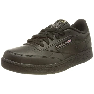Afbeelding van Reebok Classic Sneakers laag black/charcoalint voor kinderen, Maat: 36.5, Black/charcoal int Leer en textiel